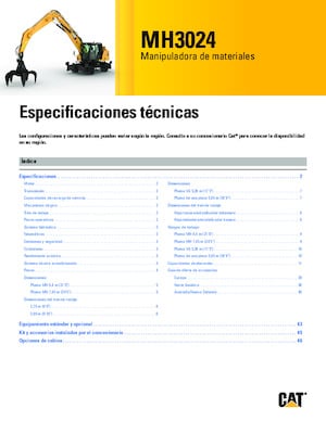 Movimentatori di materiali Caterpillar MH3024