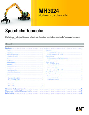 Movimentatori di materiali Caterpillar MH3024
