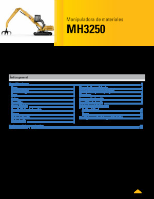 Movimentatori di materiali Caterpillar MH3250