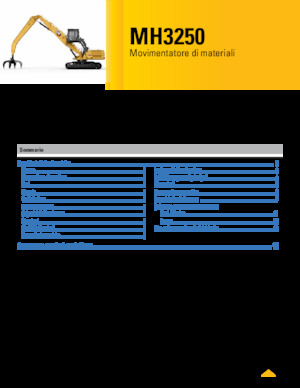 Movimentatori di materiali Caterpillar MH3250