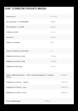 Movimentatori di materiali Caterpillar MH3250