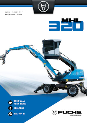 Movimentatori di materiali Terex-Fuchs MHL320 F