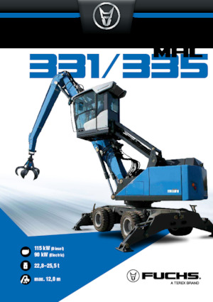 Movimentatori di materiali Terex-Fuchs MHL335 F