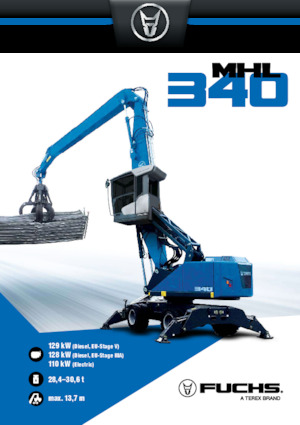 Movimentatori di materiali Terex-Fuchs MHL340 F