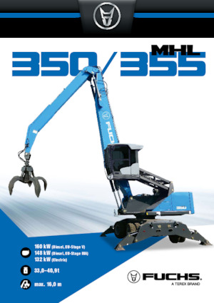 Movimentatori di materiali Terex-Fuchs MHL350 F