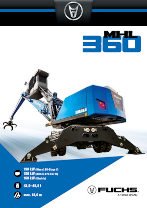 Movimentatori di materiali Terex-Fuchs MHL360 F