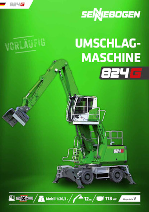 Movimentatori di materiali Sennebogen 824M G 
