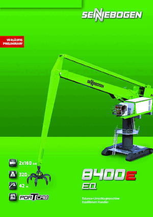 Movimentatori di materiali Sennebogen 8400 EQ 