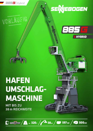 Movimentatori di materiali Sennebogen 885M G Hybrid 