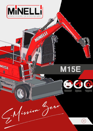 Movimentatori di materiali Minelli M15E