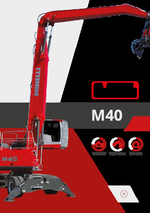 Movimentatori di materiali Minelli M40