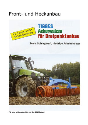 Rulli per prati e campi agricoli Tigges DF 6-260 CRA