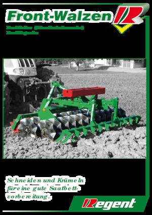 Rulli per prati e campi agricoli Regent F-WW 300 T