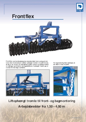 Rulli per prati e campi agricoli DAL-BO FrontFlex 400