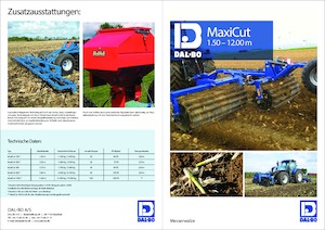 Rulli per prati e campi agricoli DAL-BO MaxiCut 150