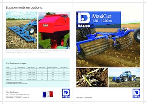 Rulli per prati e campi agricoli DAL-BO MaxiCut 150
