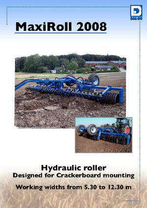 Rulli per prati e campi agricoli DAL-BO MaxiRoll 760