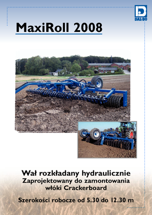 Rulli per prati e campi agricoli DAL-BO MaxiRoll 760