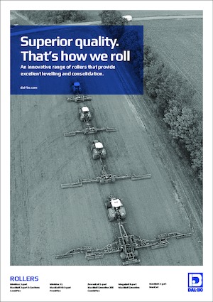 Rulli per prati e campi agricoli DAL-BO MaxiRoll 1030 HD