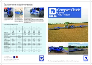 Rulli per prati e campi agricoli DAL-BO PowerRoll 1830