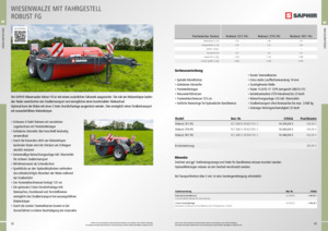 Rulli per prati e campi agricoli Saphir Robust 251 FG 