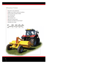 Rulli per prati e campi agricoli Twose S-WH 8