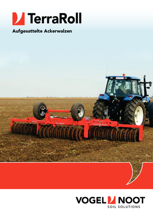 Rulli per prati e campi agricoli Vogel & Noot TerraRoll 830