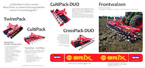 Rulli per prati e campi agricoli Brix Twinn 400 FH
