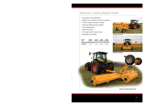 Rulli per prati e campi agricoli Twose U-HF 21 BR