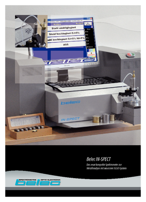 Analizzatori di metalli Belec IN-SPECT