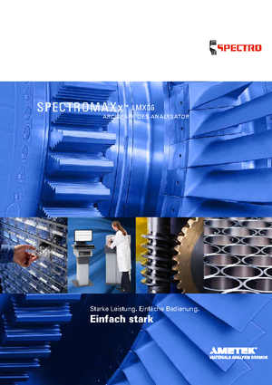 Analizzatori di metalli Spectro SPECTROMAXx