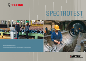 Analizzatori di metalli Spectro SPECTROTEST