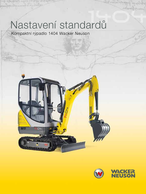 Miniescavatori Wacker Neuson 1404