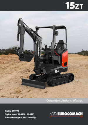 Miniescavatori Eurocomach 15 ZT