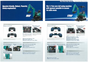 Miniescavatori Kato 17VX3