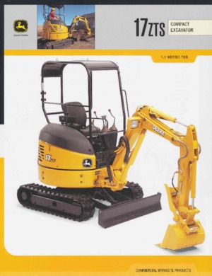 Miniescavatori John Deere Construction 17ZTS