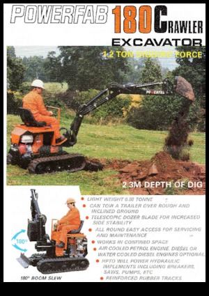 Miniescavatori Powerfab 180 C*
