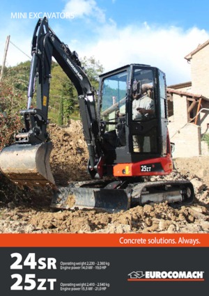 Miniescavatori Eurocomach 25 ZT