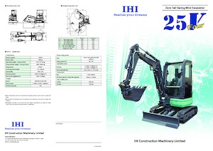 Miniescavatori Kato 25V4-F