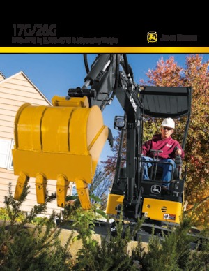 Miniescavatori John Deere Construction 17G