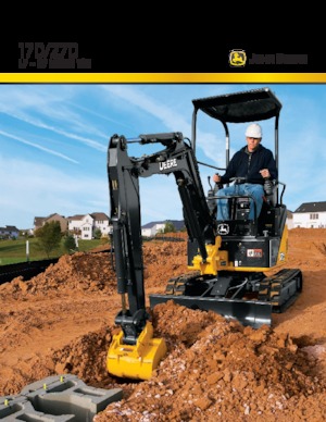 Miniescavatori John Deere Construction 17D