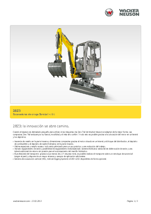 Miniescavatori Neuson 28 Z 3