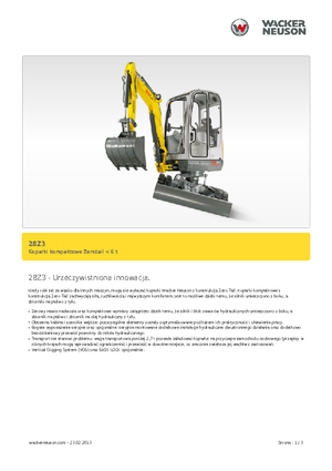 Miniescavatori Neuson 28 Z 3