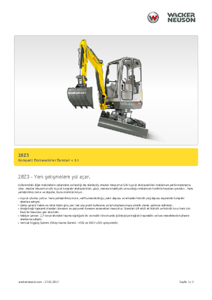 Miniescavatori Neuson 28 Z 3
