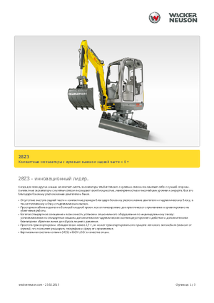 Miniescavatori Neuson 28 Z 3
