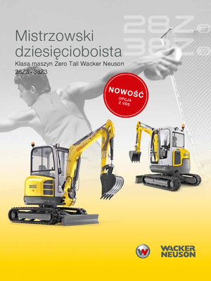 Miniescavatori Wacker Neuson 38 Z 3