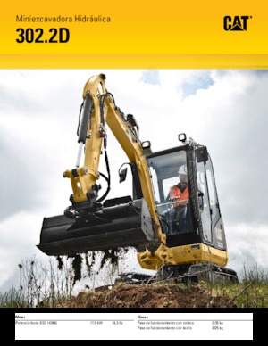 Miniescavatori Caterpillar 302.2D