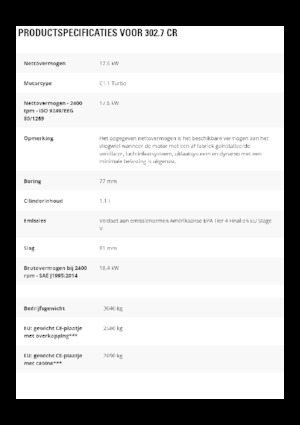 Miniescavatori Caterpillar 302.7 CR