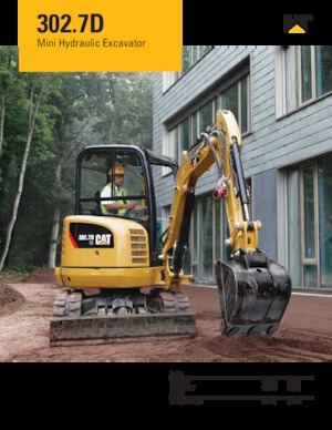 Miniescavatori Caterpillar 302.7D