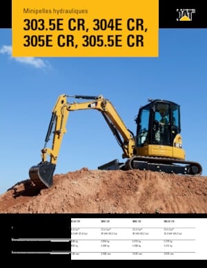 Miniescavatori Caterpillar 303.5E CR